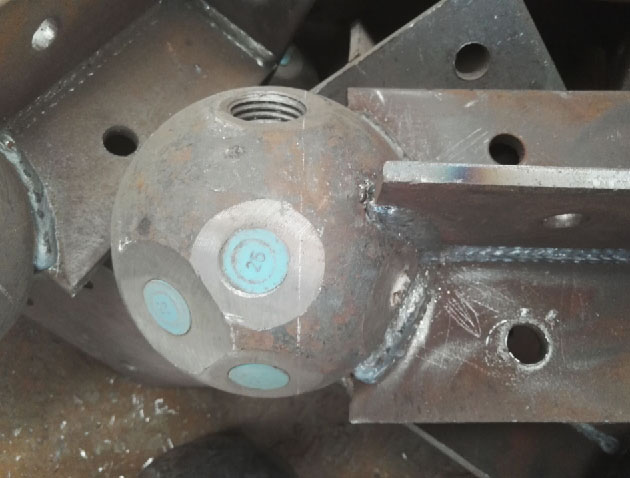 巴南螺栓球球塞，网架配件