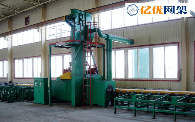 巴南网架抛丸车间