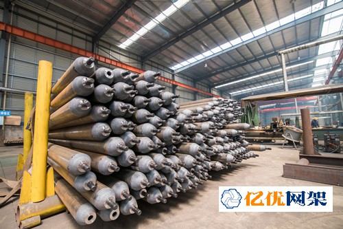 巴南网架抛丸车间